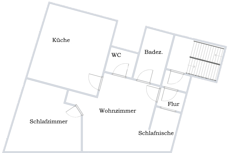 Grundriss Appartement