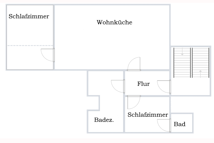 Grundriss Appartement