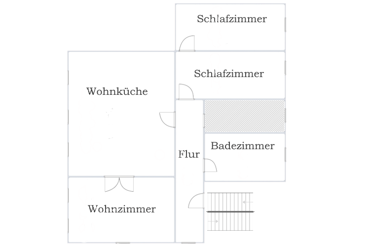 Grundriss Appartement