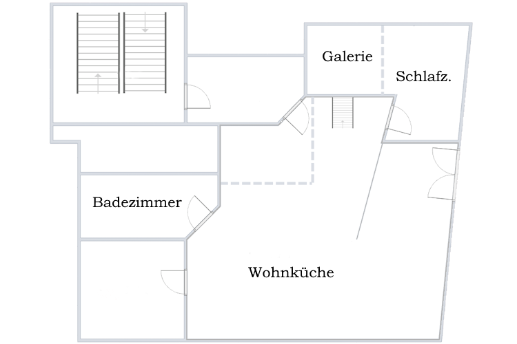 Grundriss Appartement
