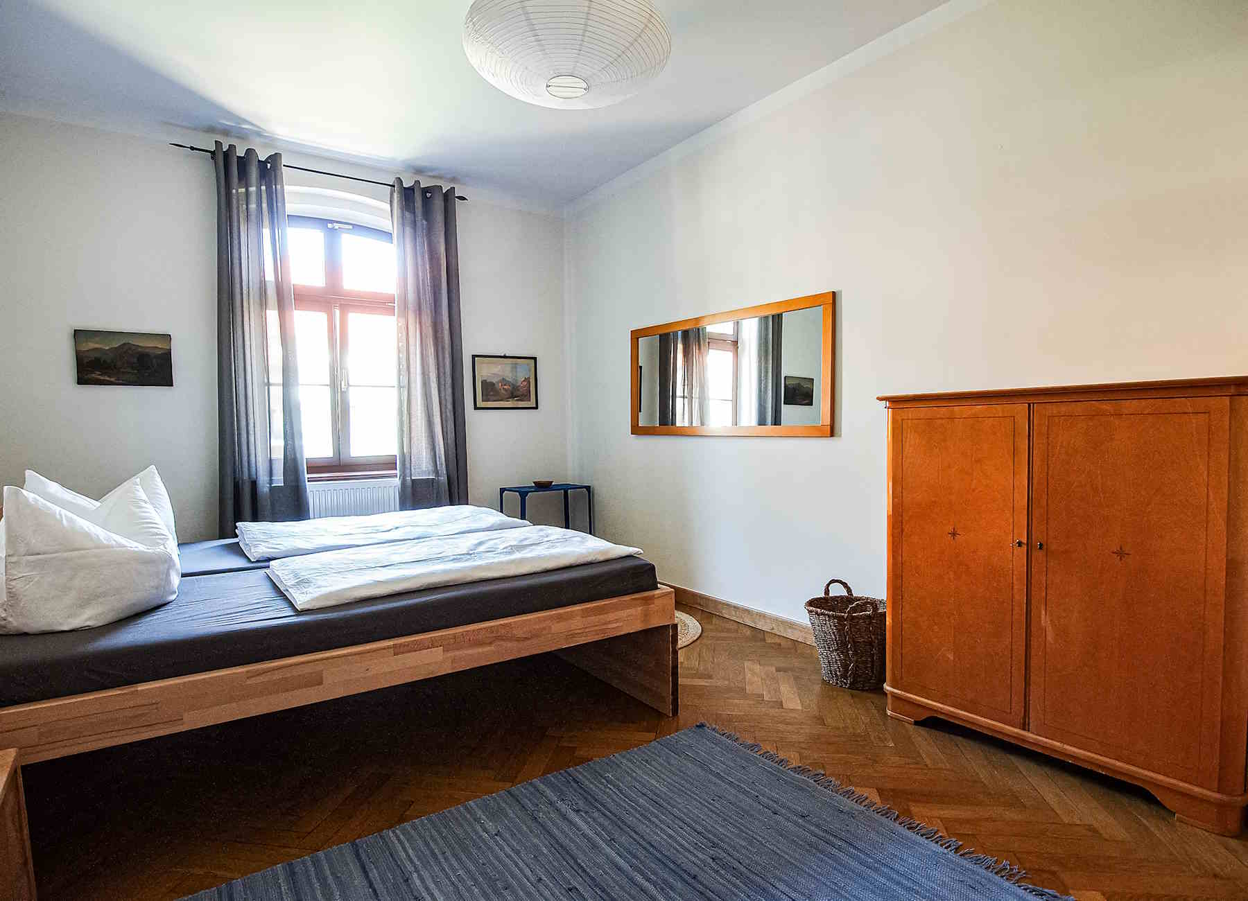 Ferienwohnung  Ofen-Suite  Schlafzimmer